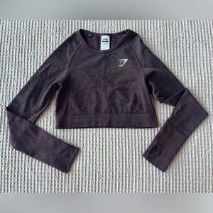 Gymshark Long Sleeve Crop Top